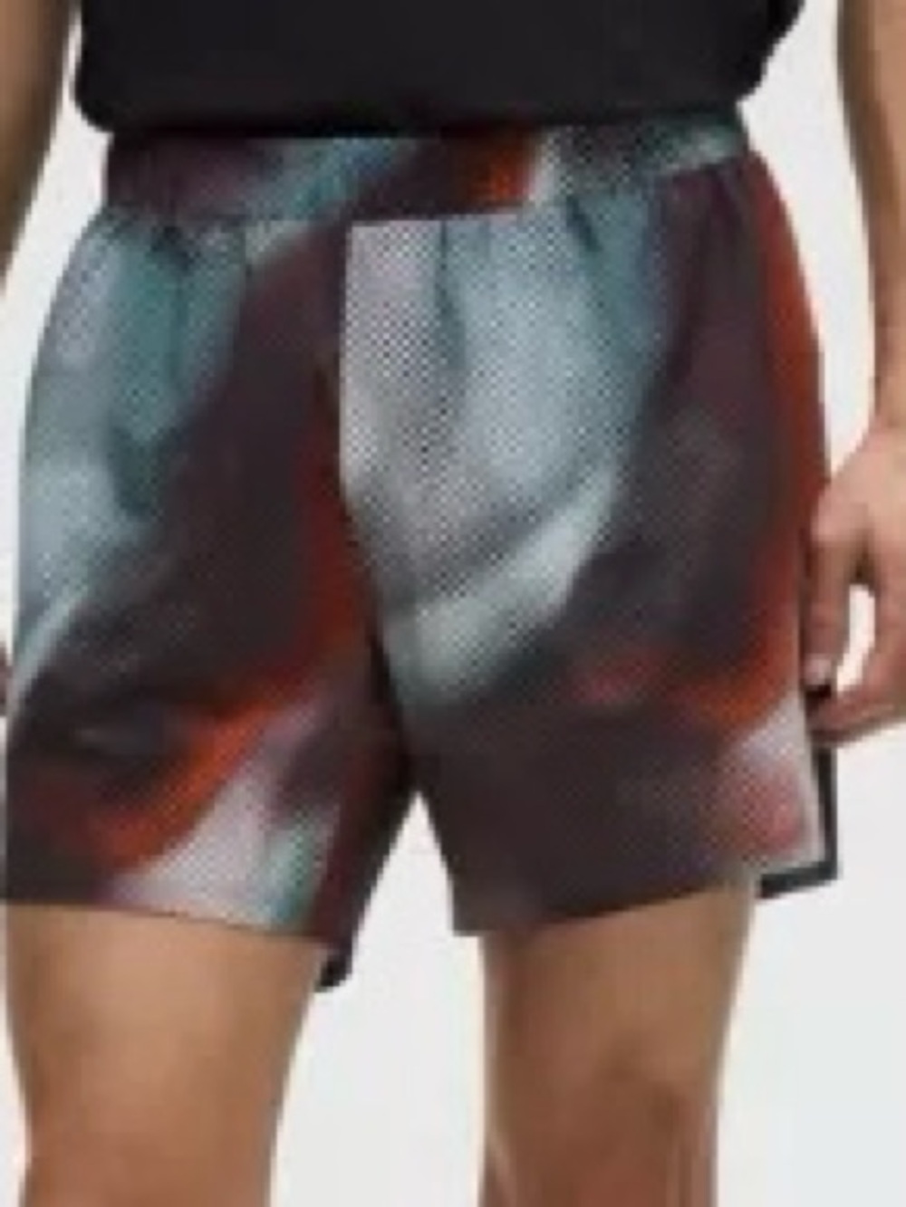 Men’s Lululemon License to Train Linerless Short 5" inseam. Vibrant!